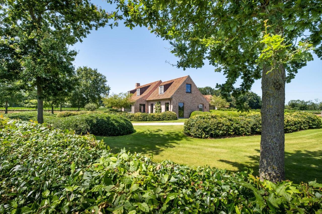 Hoeve Den Akker - Luxueuze Vakantiewoningen Met Privetuinen En Alpaca'S Nabij Brugge, Damme, Knokke, Sluis En Cadzand Exteriér fotografie