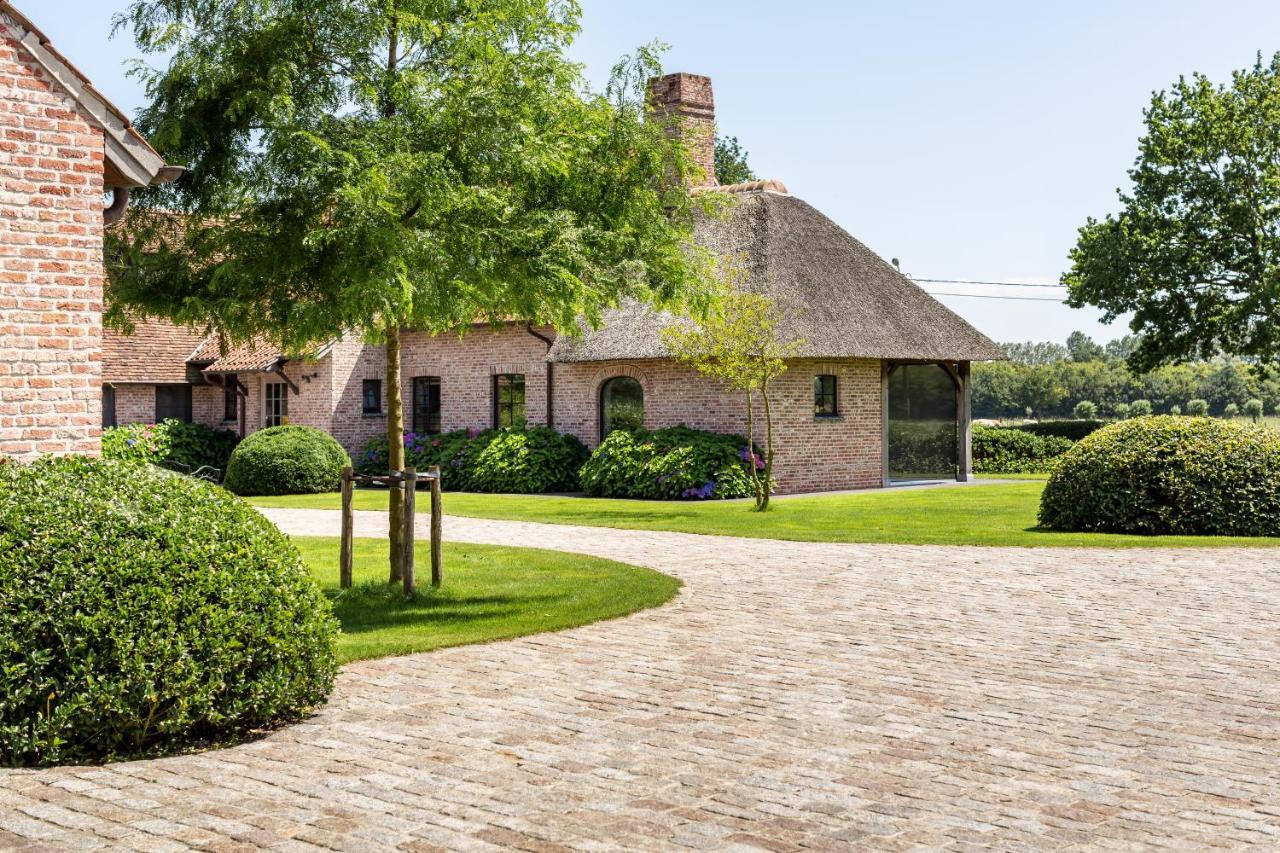 Hoeve Den Akker - Luxueuze Vakantiewoningen Met Privetuinen En Alpaca'S Nabij Brugge, Damme, Knokke, Sluis En Cadzand Exteriér fotografie