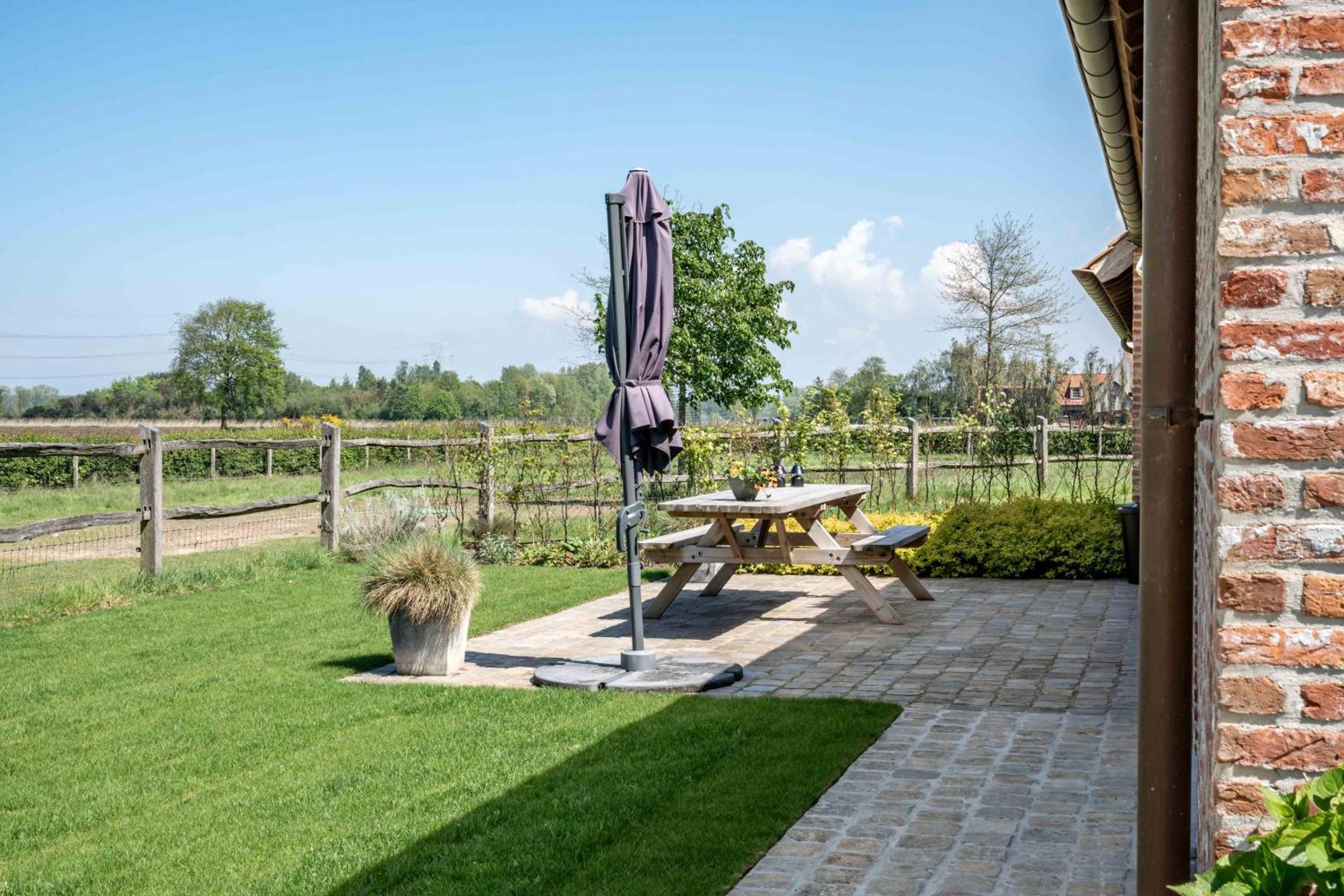 Hoeve Den Akker - Luxueuze Vakantiewoningen Met Privetuinen En Alpaca'S Nabij Brugge, Damme, Knokke, Sluis En Cadzand Exteriér fotografie
